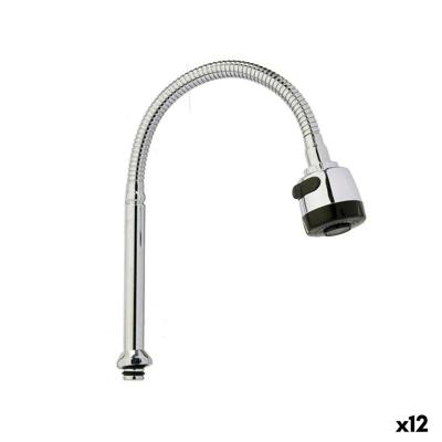 Kitchen Tap Kinvara Zwart Zilverkleurig Rubber Metaal Plastic Uitschuifbaar Multifunctioneel (12 Stuks) Kitchen Tap Kinvara Zwart Zilverkleurig Rubber Metaal Plastic Uitschuifbaar Multifunctioneel (12 Stuks)