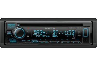 Kenwood KDC-BT560DAB Autoradio enkel DIN Aansluiting voor stuurbediening, Bluetooth handsfree, DAB+ tuner
