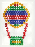 Lena insteekmozaïekset 10 mm transparant 140 stuks - thumbnail