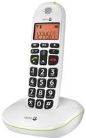 Doro witte dect draadloze telefoon zonder antwoordapparaat phoneeasy100w - thumbnail