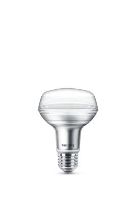 Philips led cla 8w (100w) r80 e27 ww 36d reflectorlamp