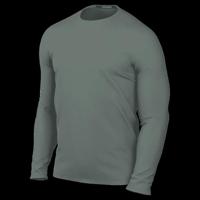 Nike Dri-FIT UV Miler Longsleeve Shirt Heren Clay Green/Reflective Silver M - thumbnail