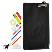 Verhaak etui gevuld polyester 22 cm zwart 23-delig - thumbnail