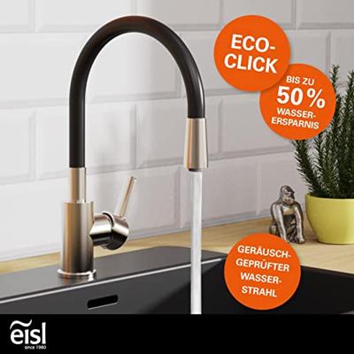 EISL FLEXO mengkraan keuken | roestvrij staal-look-zwart - NI186FLNIB - NI186FLNIB - thumbnail