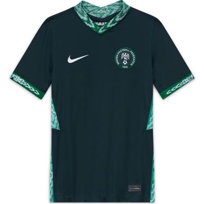 Nigeria Shirt Uit Junior 2020-2021 - Maat 140 - Kleur: Zwart | Soccerfanshop