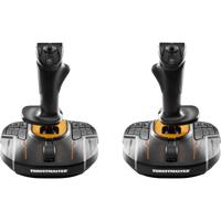 Thrustmaster T.16000M Space Sim Duo Stick Vliegsimulator joystick PC Zwart, Oranje - thumbnail
