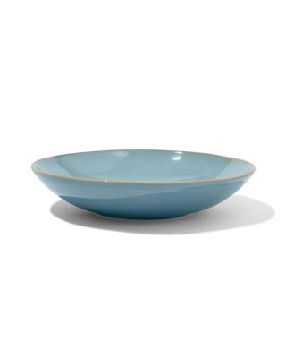 HEMA Diep Bord Ø23cm Porto Reactief Glazuur Blauw (blauw)