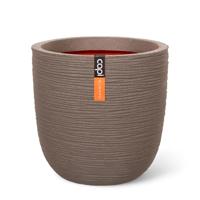 Pot bol Rib NL 35x34 warm taupe bloempot Capi Europe - Capi europe - thumbnail
