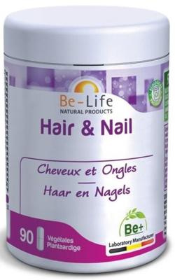 Be-Life Hair & Nail Voedingssupplement Haar en Nagels 90 Tabletten