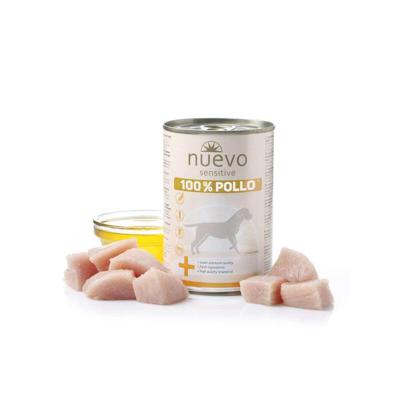 NUEVO Sensitive hondenblikje: 100% kip, 400 g, hond