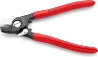 Knipex Kabelschaar met openingsveer met kunststof bekleed 165 mm - 9521165 - thumbnail