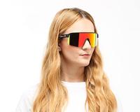 Red bull spect eyewear dakota brown -orange mirror - sports glasses - thumbnail