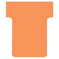 T-kaart Nobo nr 1.5 36mm oranje 100 stuks - thumbnail