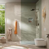 Hansgrohe Pulsify S staafhanddouche 100 1jet EcoSmart, Brushed Bronze - thumbnail