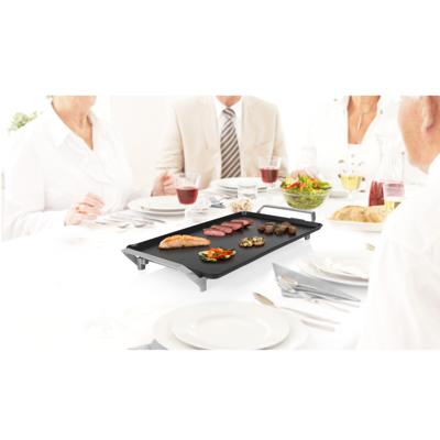 Princess Premium XXL Grill Elektrisch Met voet, Met handmatige temperatuursinstelling Zwart, Zilver - thumbnail