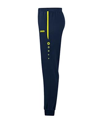 JAKO 6589 Vrijetijdsbroek Allround - Marine/Fluogeel - L