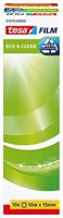 tesa 57070-00000-01 Zelfklevende folie Eco & Clear Transparant (l x b) 10 m x 15 mm 10 stuk(s) - thumbnail