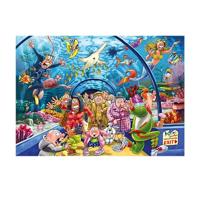 Jumbo Puzzel Wasgij Original 43 Aquarium Antics! 1000 Stukjes - thumbnail