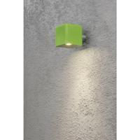 Konstsmide Amalfi Nova 7681-600 LED-buitenlamp (wand) Energielabel: G (A - G) LED LED vast ingebouwd 3 W Groen - thumbnail