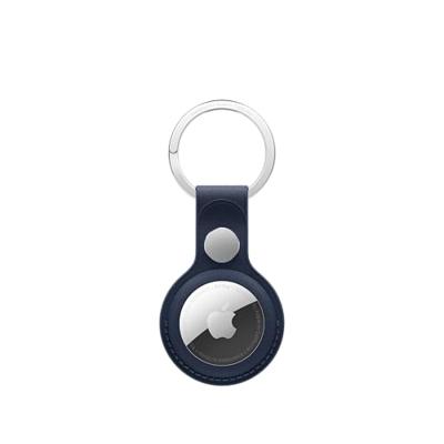 Apple Finewoven Keyring AirTag sleutelhanger Apple AirTag Diepblauw - thumbnail