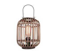 Freelight Tafellamp Treccia Rotan H 26 cm beige zwart - thumbnail