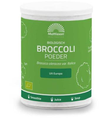 Mattisson Broccolipoeder bio 175 Gram