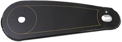 Kettingkast 24" lakdoek - zwart