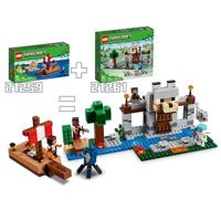 LEGO Minecraft 21259 Piratenschipreis-, bouw- en ontdekkingsset - thumbnail