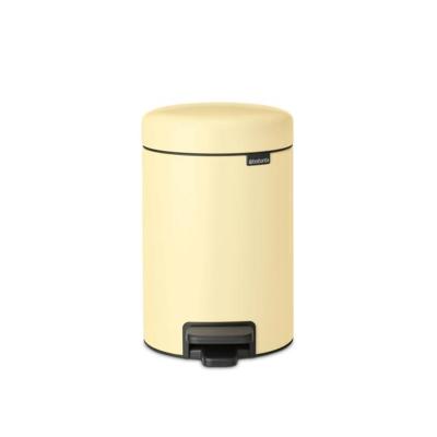 Brabantia pedaalemmer NewIcon 3 liter mellow yellow Brabantia pedaalemmer NewIcon 3 liter mellow yellow