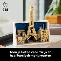 LEGO Architecture 21064 Parijs, Stad van de Liefde - Bouwset voor volwassenen - Cadeau - thumbnail