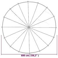 VidaXL Speelparachute voor kinderen ø6 m stof - thumbnail