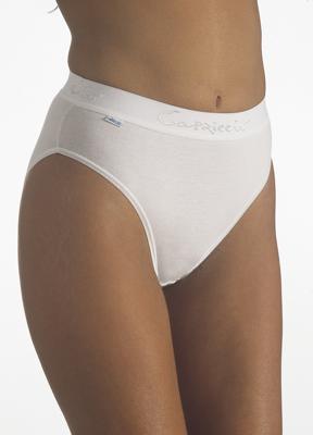 Capriccio dames slip / elastische band - dames ondergoed - onderbroek - M - Wit - Onderbroek - Ondergoed - M - Onderbroek - Ondergoed
