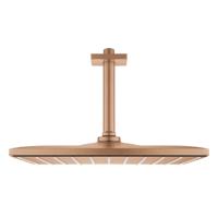 Grohe Regendoucheset Rainshower Mono Cube 31 cm met Plafondarm Warm Sunset Geborsteld - thumbnail