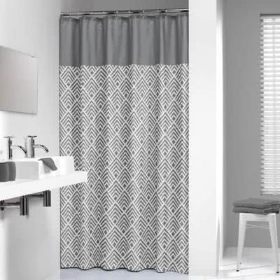 Douchegordijn Sealskin Angoli Polyester 180x200 Grijs