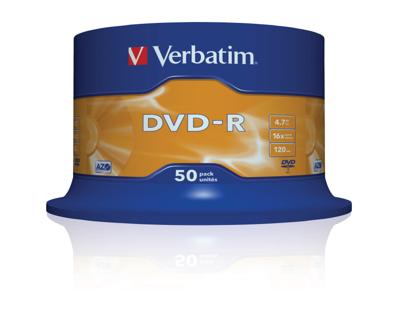 Dvd-R Dvd 4.7 Gb (Confezione Da 50Pz)