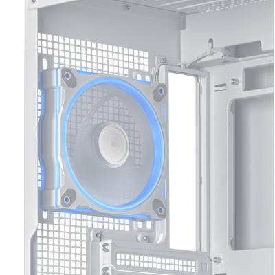 ASUS A31 Plus TG ARGB WHITE Midi Tower Wit - thumbnail
