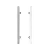 Intersteel Deurgrepen set 500x65mm T-vorm geborsteld RVS - thumbnail