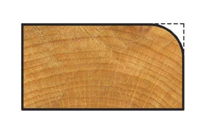 Wolfcraft Kwartronde frees | R=10 | Ø35mm | 1 stuk - 3266000