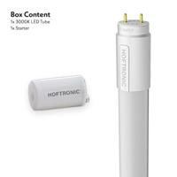 Set van 5 LED TL Buizen 150cm - T8 G13 Fitting - 24 Watt 2640 lumen (110/W) - 3000K warm wit - Flikkervrij - Vervangt 58 Watt (58W/830) - Incl. Starter - thumbnail