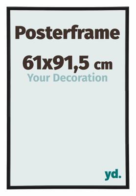 Posterlijst 61x91,5cm Zwart Mat Kunststof Paris Posterlijst 61x91,5cm Zwart Mat Kunststof Paris