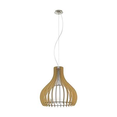 Eglo HanglampTindori 50cm lichtbruin hout - 96214