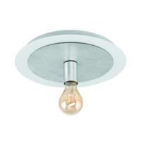 Eglo Unieke plafondlampPassano wit en zilver enkel - 97494 - thumbnail