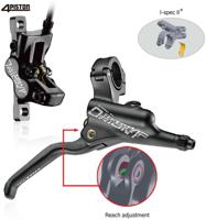 Tektro hydraulische schijfrem hd-m745 lh 1800mm zwart - thumbnail