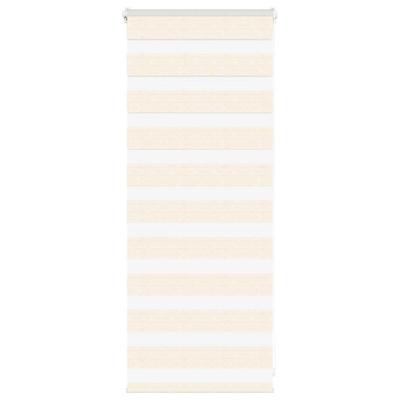 Zebra rolgordijn 60x100 cm stofbreedte marmerbeige 55,9 cm