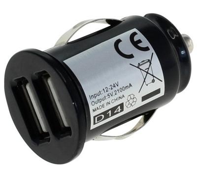 Snelle autolader voor 2 x Samsung smartphone