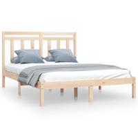 Bedframe massief hout 120x190 cm - thumbnail