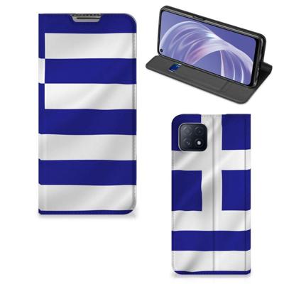 OPPO A73 5G | Standcase | Griekenland OPPO A73 5G | Standcase | Griekenland