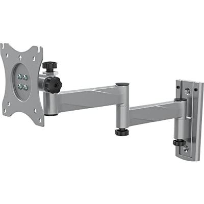 SpeaKa Professional SP-WMM-202 Monitor-wandbeugel 1-voudig 33,0 cm (13) - 76,2 cm (30) Zilver Kantelbaar, Zwenkbaar SpeaKa Professional SP-WMM-202 Monitor-wandbeugel 1-voudig 33,0 cm (13) - 76,2 cm (30) Zilver Kantelbaar, Zwenkbaar