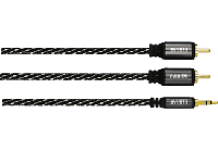 Avinity Audiokabel 2 Cinch-stekkers - 3,5-mm-jack Stereo 1,5 M - thumbnail