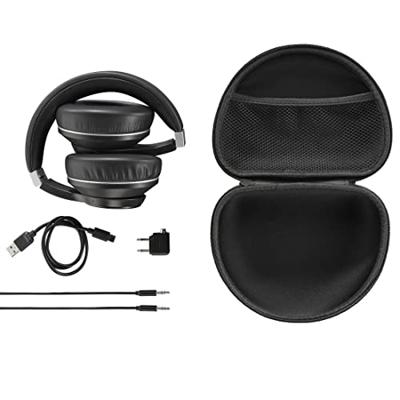 Hama Passion Voyage - Bluetooth-hoofdtelefoon (ruisonderdrukking, draadloos opladen, Hoofdtelefoon met aanraakfunctie, Bluetooth-hoofdtelefoon, oordopjes voor oor), Kleur Zwart